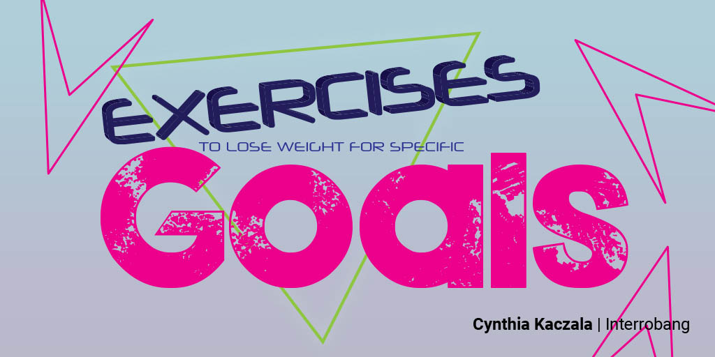Header image for the article Exercises to lose weight for specific goals