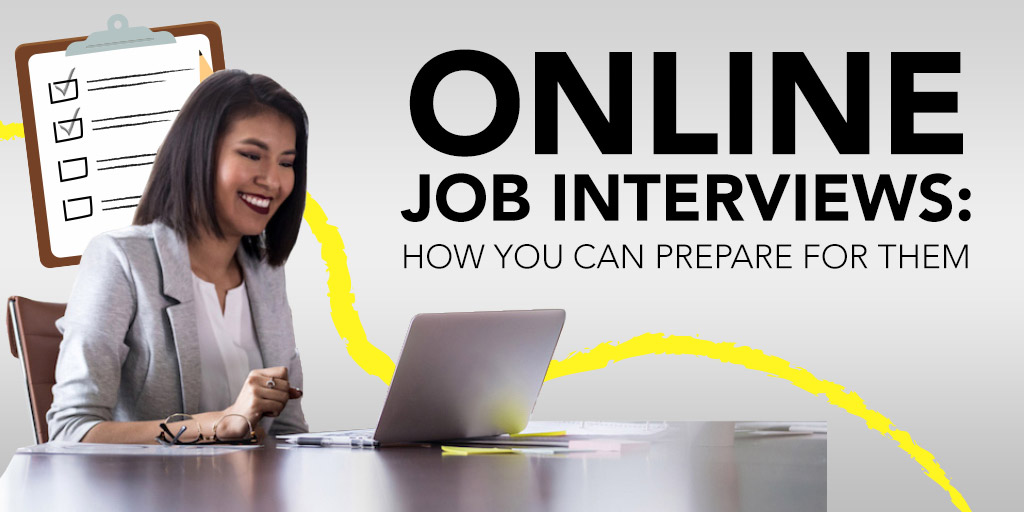 Header image for the article Online job interviews: how you can prepare for them