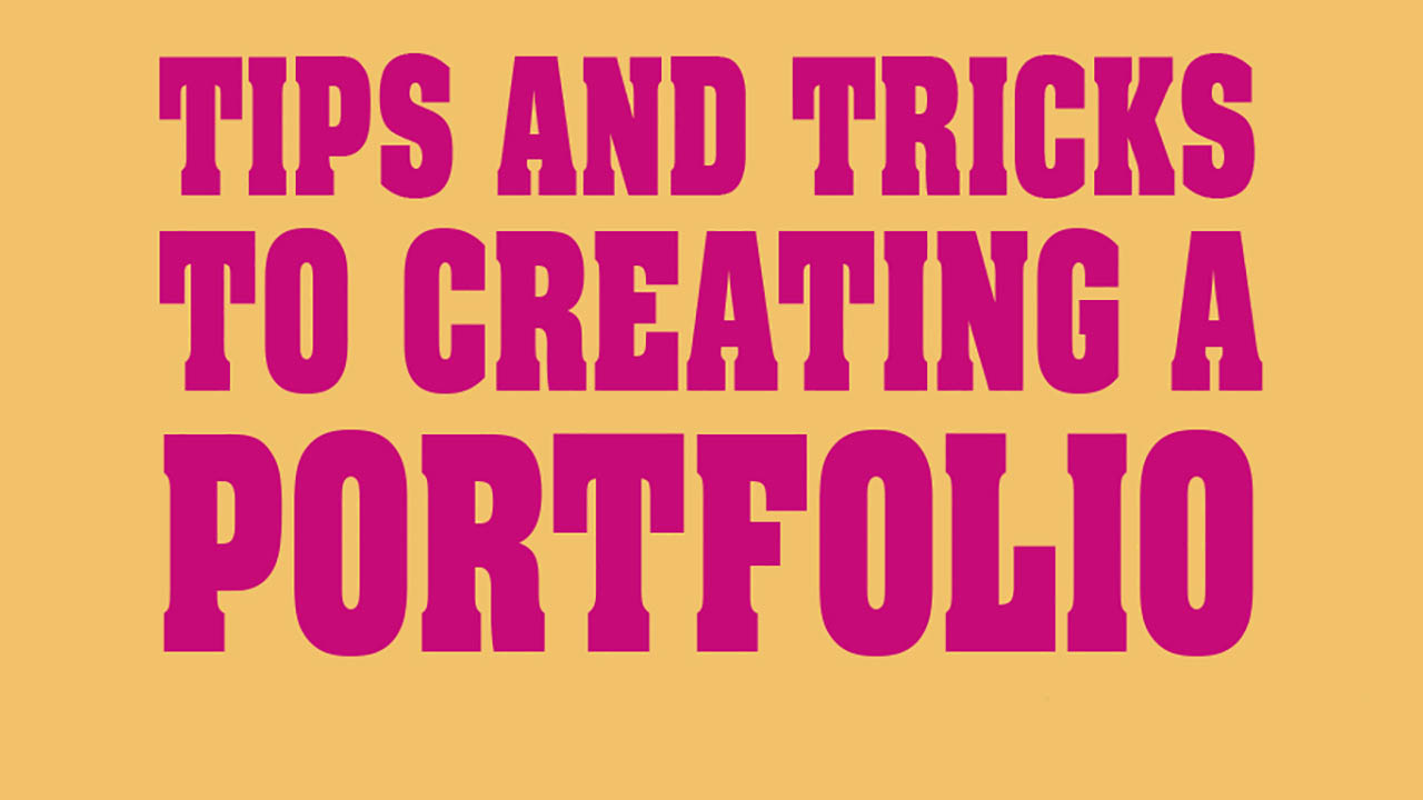 Header image for the article Tips and tricks to creating a portfolio