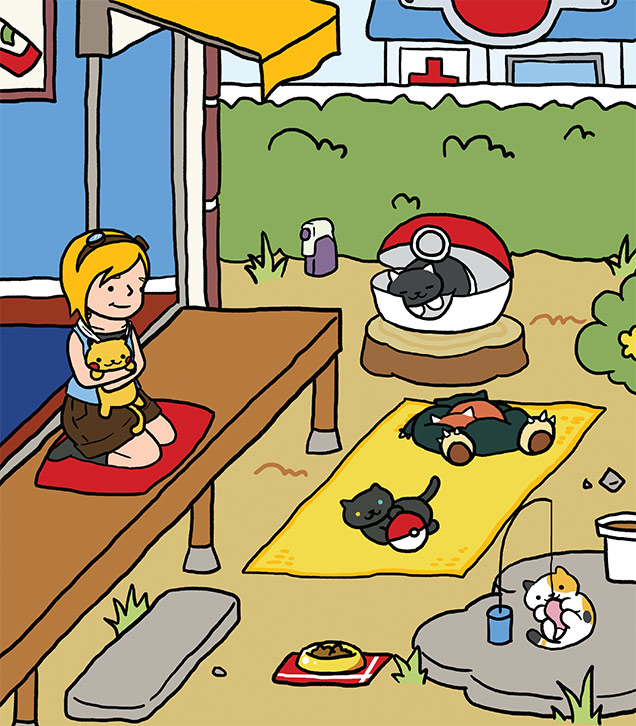 The seven stages of Neko Atsume addiction