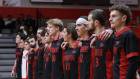 Thumbnail image for the Interrobang article Falcons Fest win keeps men’s volleyball in pursuit