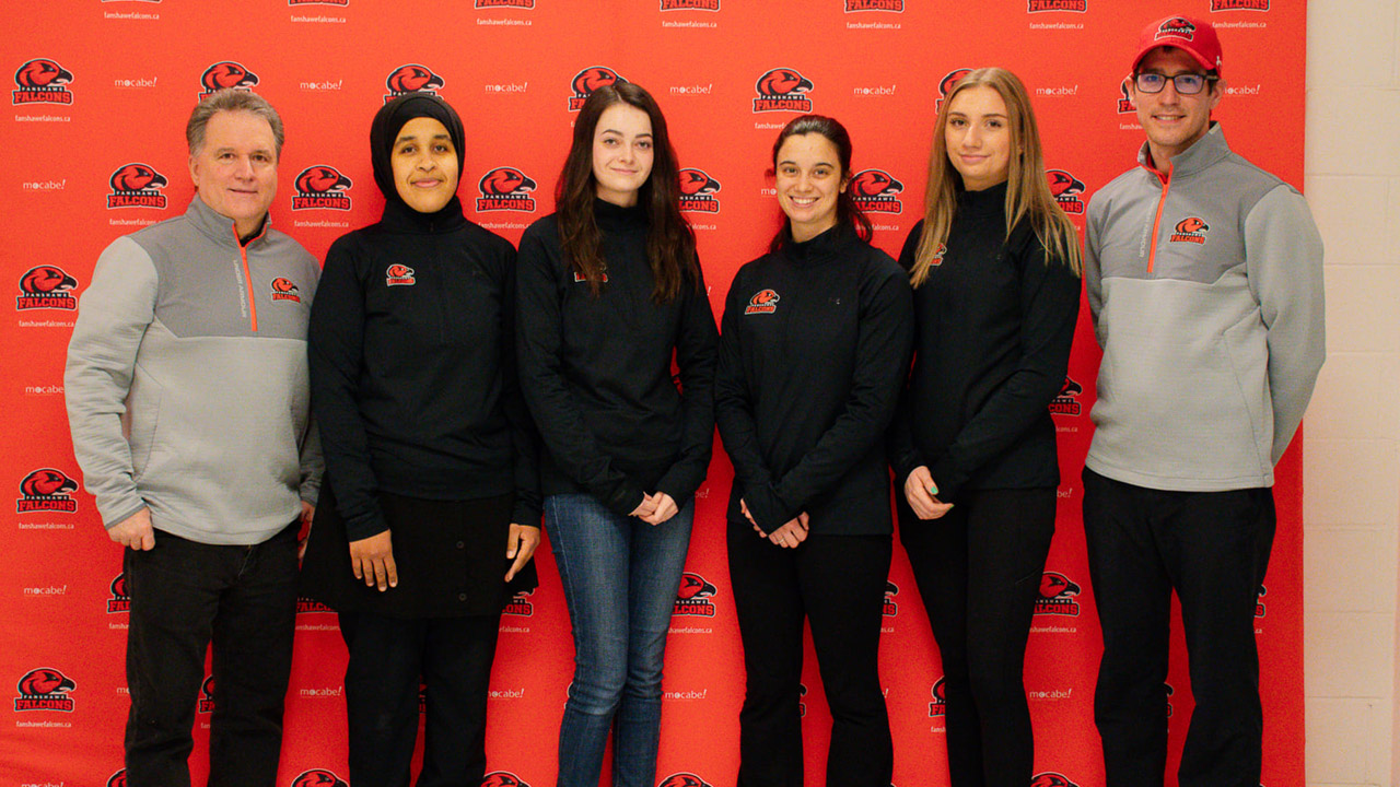 Header image for the article Fanshawe women's curling team wins bronze at OCAA Championships