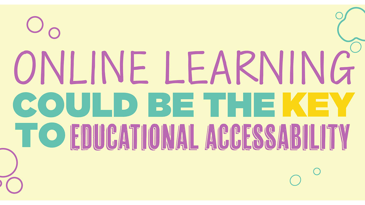 Header image for the article Online learning could be the key to educational accessability