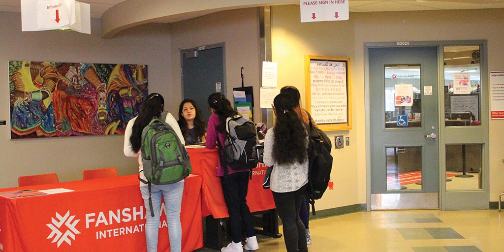 Header image for the article Fanshawe College ranked high by international students