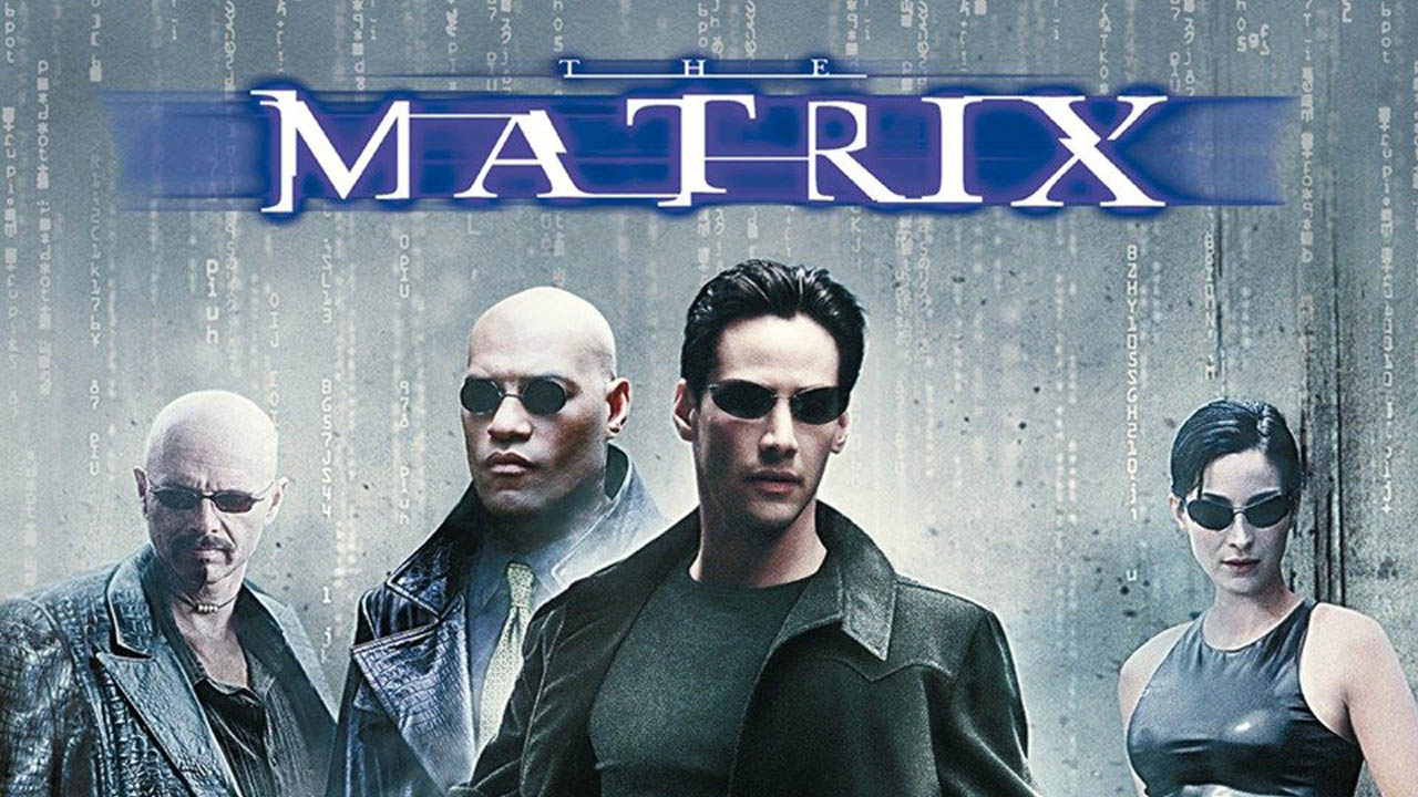 Poster for the film The Matrix.