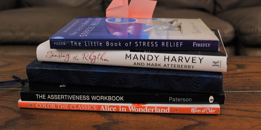 Header image for the article Books to help with your mental health