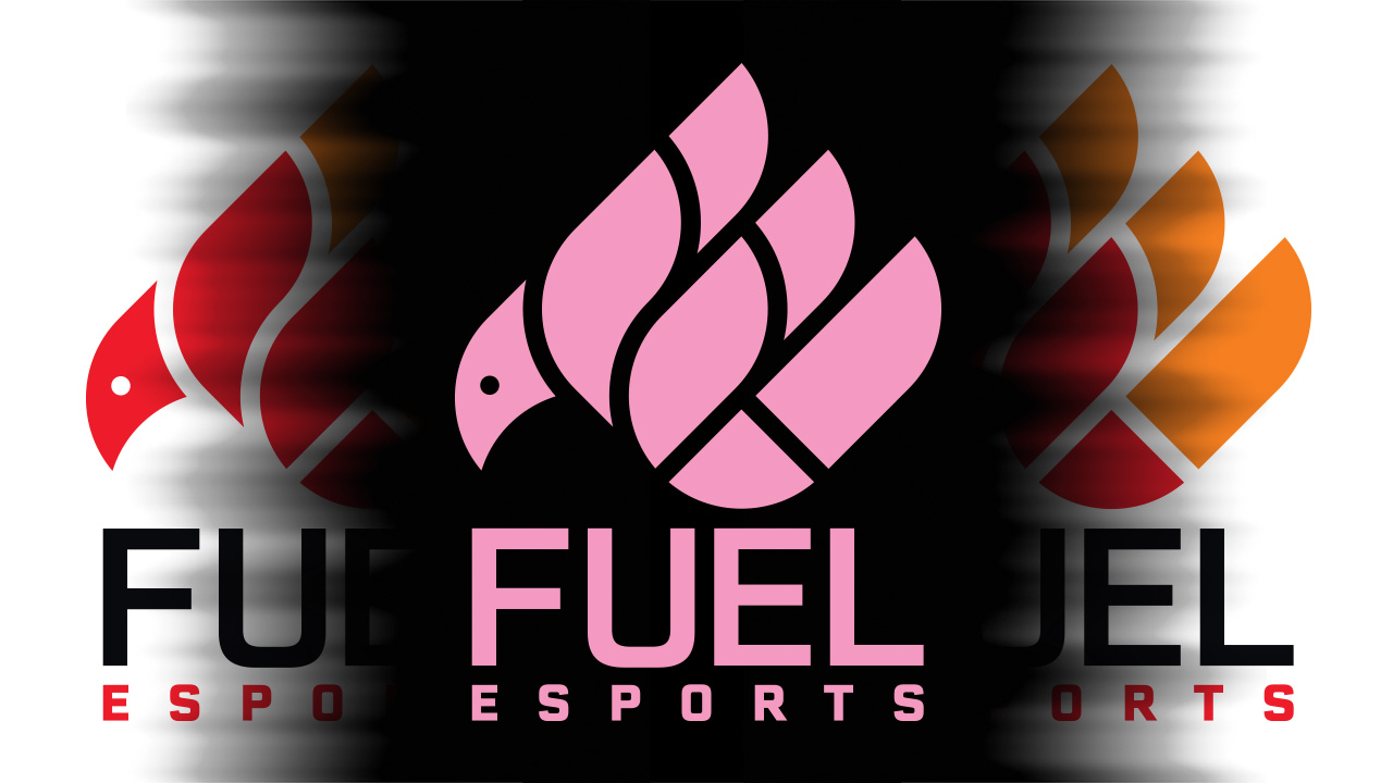 Graphic of the Game Changers Fuel Esports logo. 