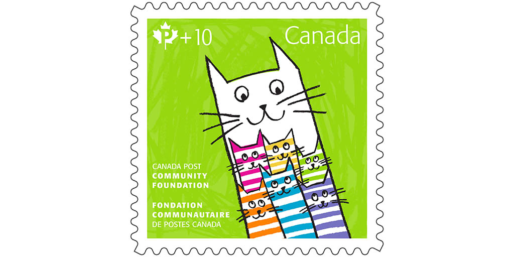 Header image for the article London artist designs second fundraising stamp for the Canada Post Community Foundation