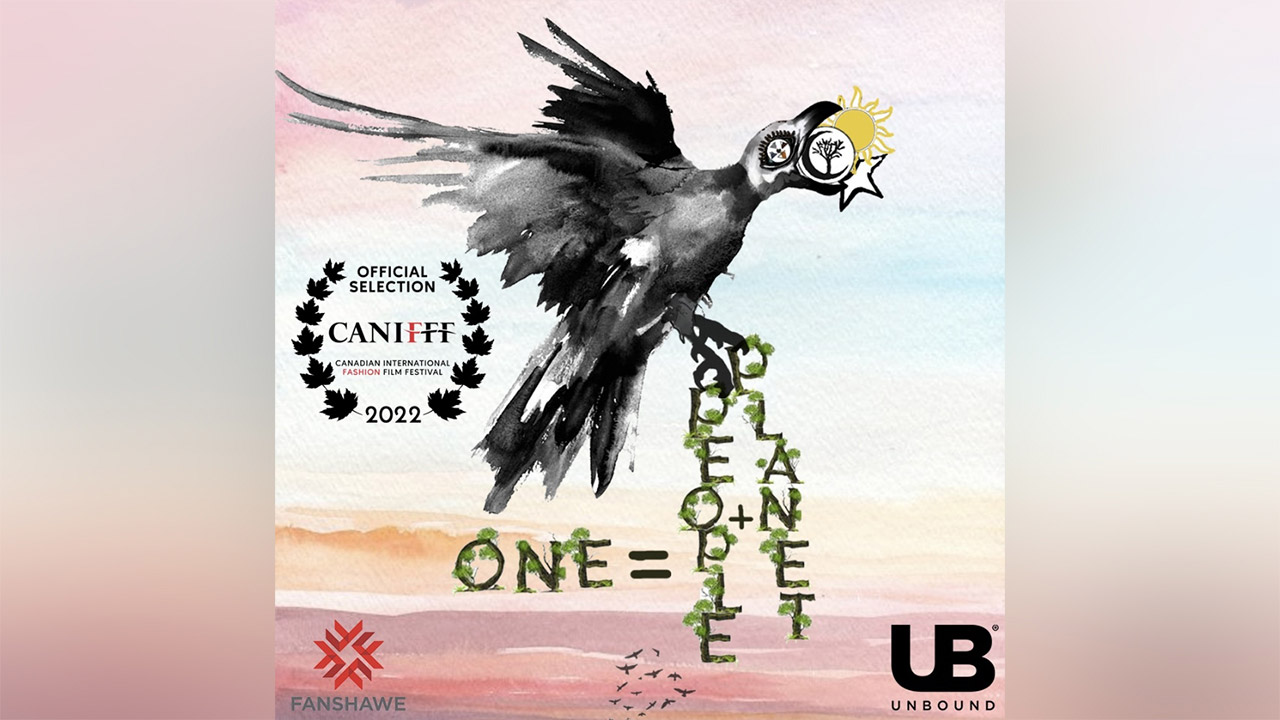 Poster art for One = People + Planet