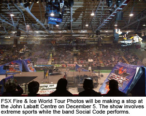 FSX Fire & Ice World Tour Photos will be making a stop at the John Labatt Centre on December 5.