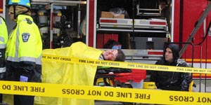 Fanshawe holds mock disaster training exercise photos