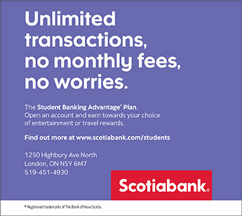 Unlimited transactions, no monthly fees, no worries. Scotiabank.